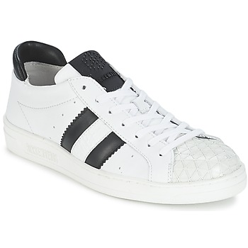 Παπούτσια Γυναίκα Χαμηλά Sneakers Bikkembergs BOUNCE 594 LEATHER Άσπρο / Black