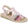 Παπούτσια Κορίτσι Σανδάλια / Πέδιλα Citrouille et Compagnie RAINA Ροζ / Violet