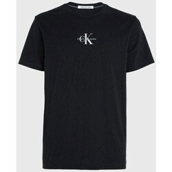 Υφασμάτινα Άνδρας T-shirt με κοντά μανίκια Calvin Klein Jeans J30J323483BEH Black
