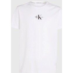 Υφασμάτινα Άνδρας T-shirt με κοντά μανίκια Calvin Klein Jeans J30J323483YAF Άσπρο