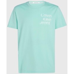 Υφασμάτινα Άνδρας T-shirt με κοντά μανίκια Calvin Klein Jeans J30J325189CCP Μπλέ