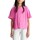 Υφασμάτινα Κορίτσι T-shirt με κοντά μανίκια Calvin Klein Jeans IG0IG02346 Ροζ