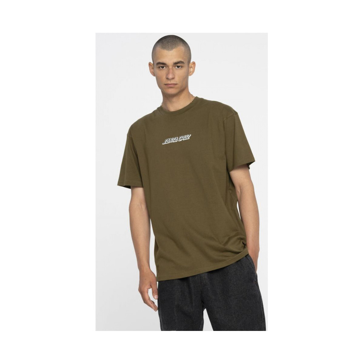 Υφασμάτινα Άνδρας T-shirts & Μπλούζες Santa Cruz Cosmic bone hand t-shirt Green