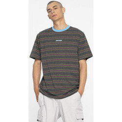 Υφασμάτινα Άνδρας T-shirts & Μπλούζες Santa Cruz Classic strip stripe t-shirt Black