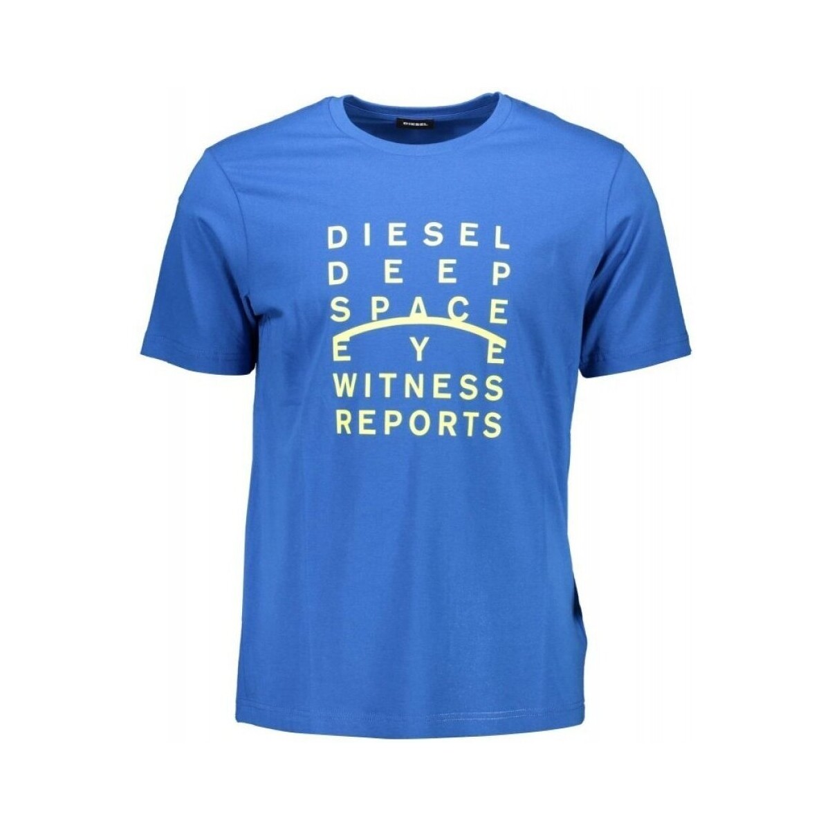 Υφασμάτινα Άνδρας T-shirt με κοντά μανίκια Diesel S4EL-T-JUST Μπλέ