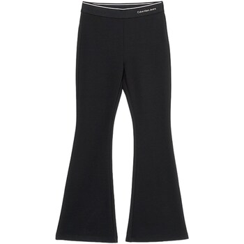 Υφασμάτινα Κορίτσι Παντελόνια Πεντάτσεπα Calvin Klein Jeans IG0IG02292 Black