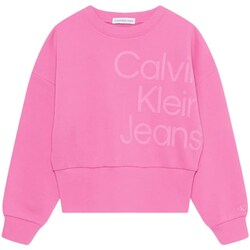 Υφασμάτινα Κορίτσι Φούτερ Calvin Klein Jeans IG0IG02300 Ροζ