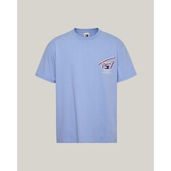 Υφασμάτινα Άνδρας T-shirt με κοντά μανίκια Tommy Hilfiger DM0DM18574C3S Μπλέ