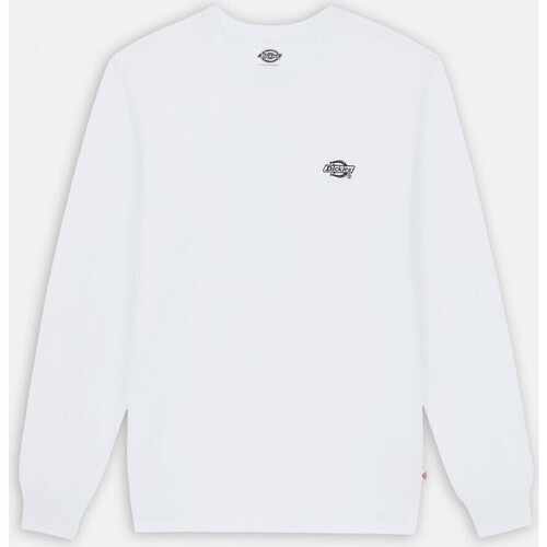 Υφασμάτινα Άνδρας T-shirts & Μπλούζες Dickies Summerdale tee ls Άσπρο