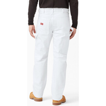Dickies M relaxed fit cotton painter's pant Άσπρο