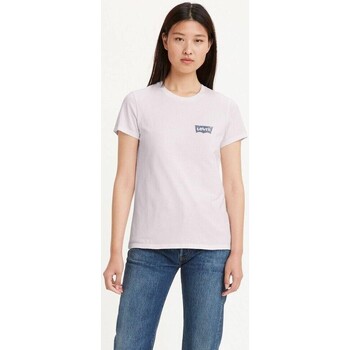 Υφασμάτινα Γυναίκα T-shirts & Μπλούζες Levi's 17369 2490 THE PERFECT TEE Ροζ