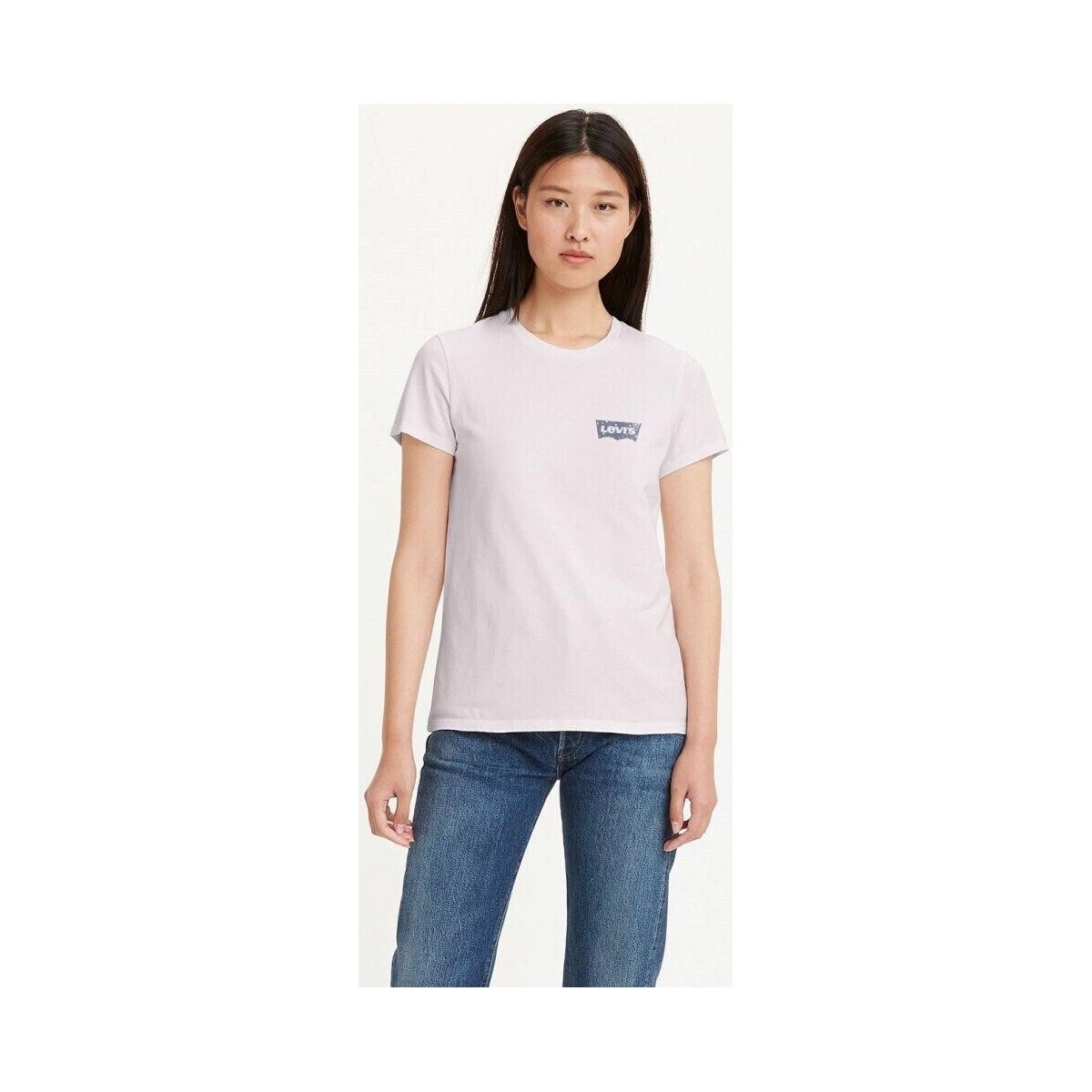 Υφασμάτινα Γυναίκα T-shirts & Μπλούζες Levi's 17369 2490 THE PERFECT TEE Ροζ