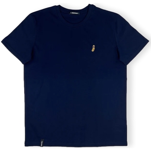 Υφασμάτινα Άνδρας T-shirts & Μπλούζες Organic Monkey T-Shirt Flip Phone - Navy Μπλέ