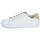 Παπούτσια Γυναίκα Χαμηλά Sneakers Bons baisers de Paname SIMONE GOLD FLOWERS Άσπρο / Gold