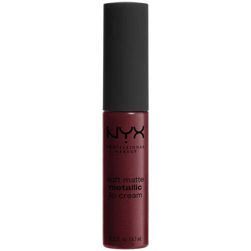 beauty Γυναίκα Κραγιόν Nyx Professional Make Up Soft Matte Metallic Cream Lipstick - Budapest Brown