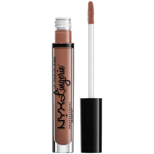 beauty Γυναίκα Κραγιόν Nyx Professional Make Up Lip Lingerie Lipstick - Bedtime Flirt Brown