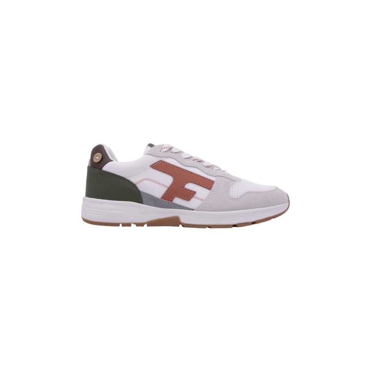 Sneakers Faguo OLIVE BASKETS SYN WOVEN S