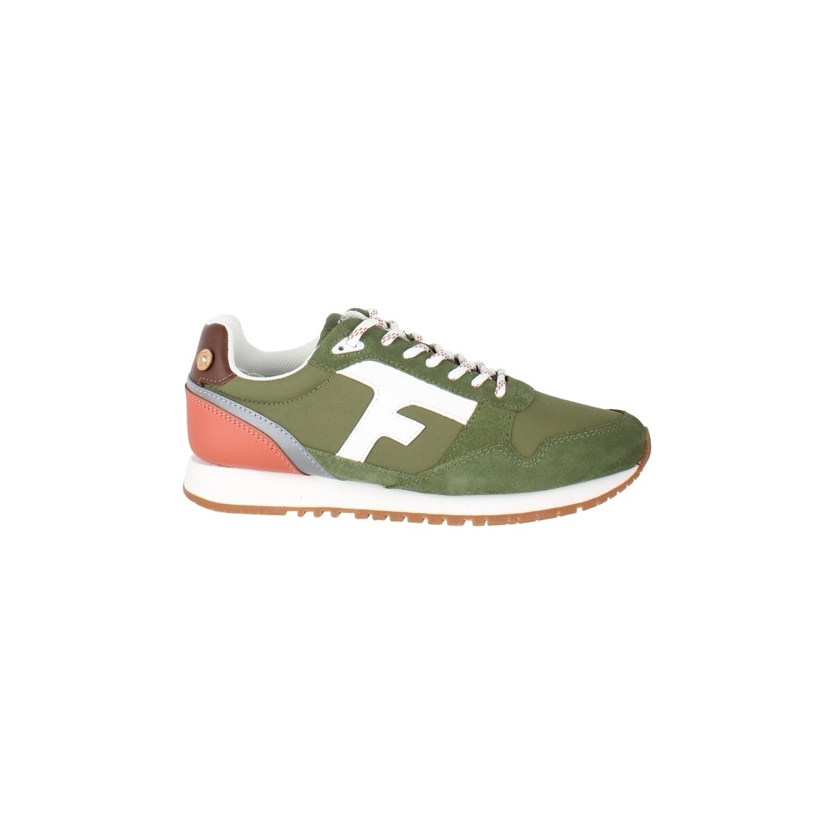 Παπούτσια Άνδρας Sneakers Faguo ELM BASKETS SYN WOVEN SUE Green