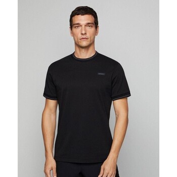 Υφασμάτινα Άνδρας T-shirt με κοντά μανίκια Hackett HM500782 Black