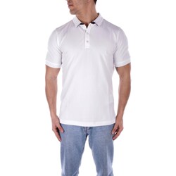 Υφασμάτινα Άνδρας T-shirt με κοντά μανίκια Fay NPMB248135STDWB Άσπρο