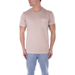 Υφασμάτινα Άνδρας T-shirt με κοντά μανίκια Fay NPMB348132TUYKC Beige