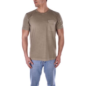 Υφασμάτινα Άνδρας T-shirt με κοντά μανίκια Fay NPMB348132TUYKV Green