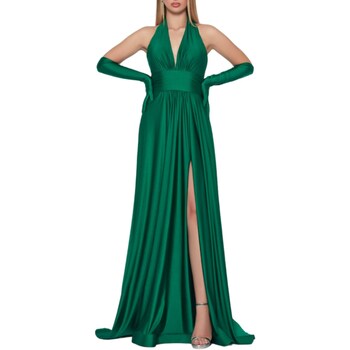 Υφασμάτινα Γυναίκα Κοντά Φορέματα Impero Couture KD056 Green