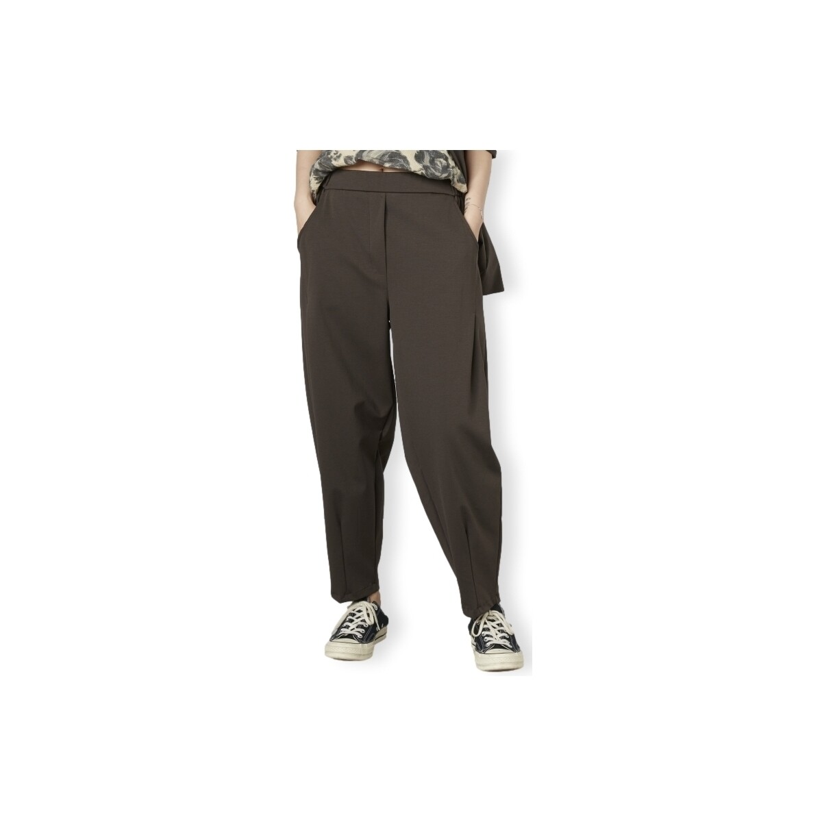Wendy Trendy  Παντελόνια Wendy Trendy Trousers 791914 - Brown