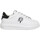 Παπούτσια Άνδρας Sneakers Karl Lagerfeld Kapri Men Neonft Cuir Homme Blanc Άσπρο