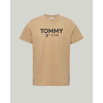 Υφασμάτινα Άνδρας T-shirt με κοντά μανίκια Tommy Hilfiger DM0DM18264AB0 Beige