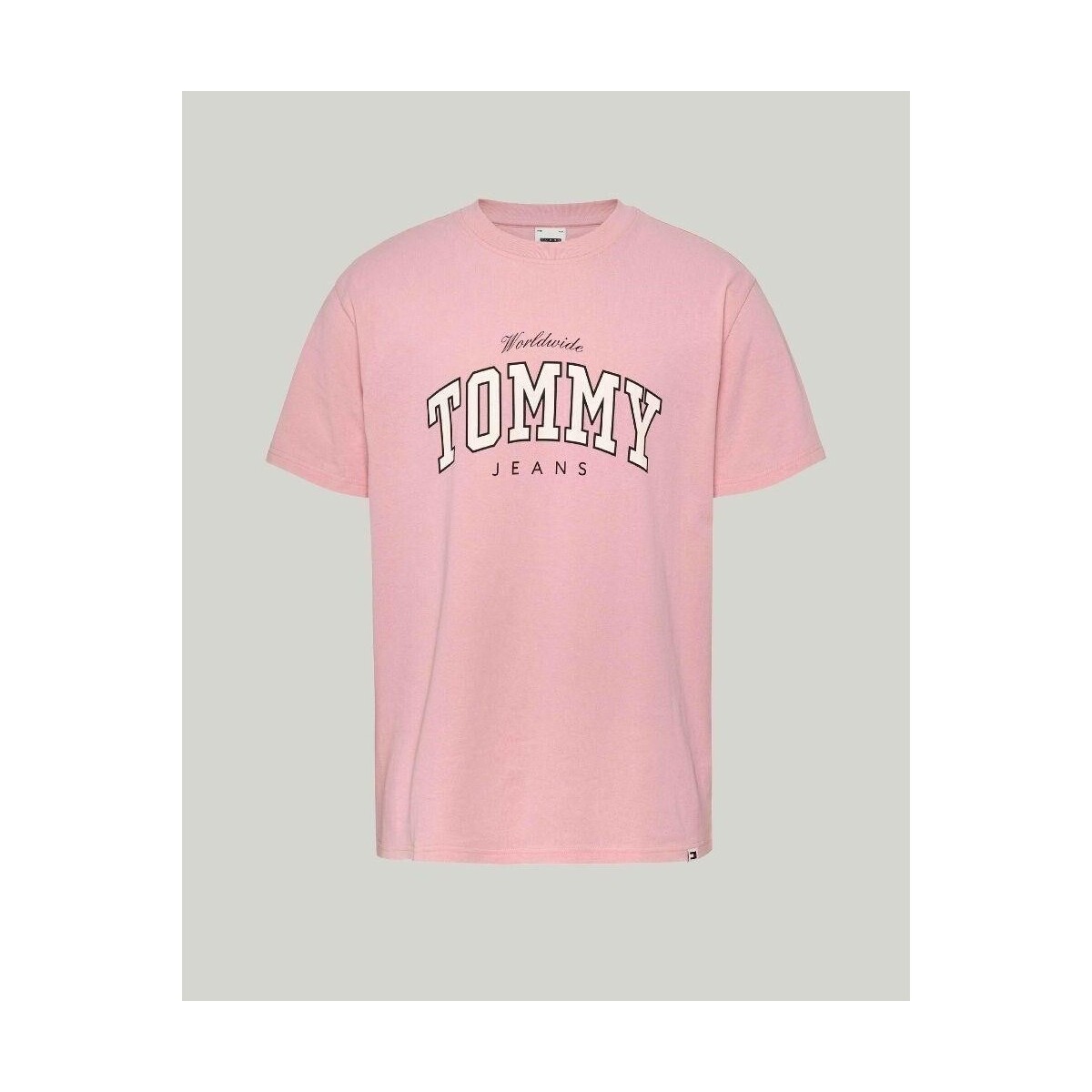 Υφασμάτινα Άνδρας T-shirt με κοντά μανίκια Tommy Hilfiger DM0DM18287THA Ροζ