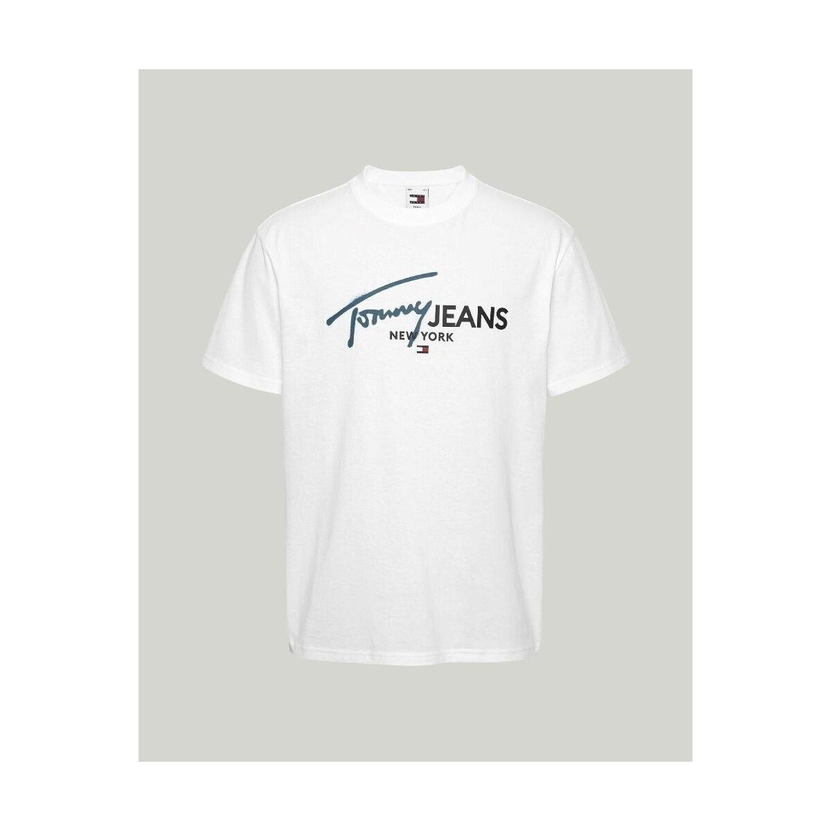 Υφασμάτινα Άνδρας T-shirt με κοντά μανίκια Tommy Hilfiger DM0DM18572YBR Άσπρο