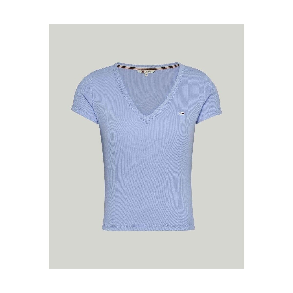 Υφασμάτινα Γυναίκα T-shirts & Μπλούζες Tommy Hilfiger DW0DW17385C3S Μπλέ