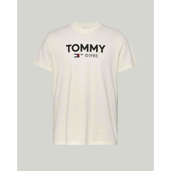 Υφασμάτινα Άνδρας T-shirt με κοντά μανίκια Tommy Hilfiger DM0DM18264YBH Άσπρο