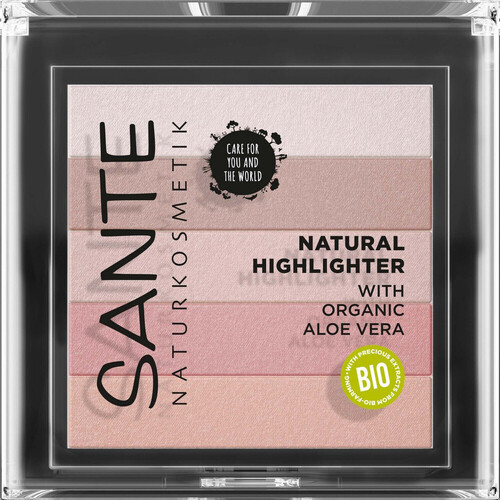 beauty Γυναίκα Ηighlighters Sante Natural Organic Highlighter - 02 Rose Ροζ
