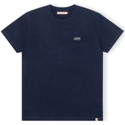 Υφασμάτινα Άνδρας T-shirts & Μπλούζες Revolution T-Shirt Regular 1342 BUS - Navy/Melange Μπλέ