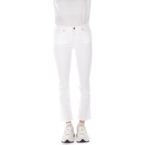 Υφασμάτινα Γυναίκα παντελόνι παραλλαγής Dondup DP449 GS0085PTD Άσπρο