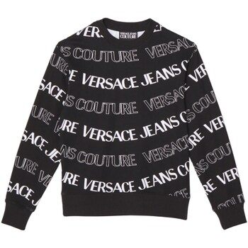 Υφασμάτινα Άνδρας Φούτερ Versace Jeans Couture 76GAI3R0-FS129 Black