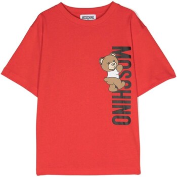 Υφασμάτινα Αγόρι Μπλουζάκια με μακριά μανίκια Moschino HVM03RLAA02 Red
