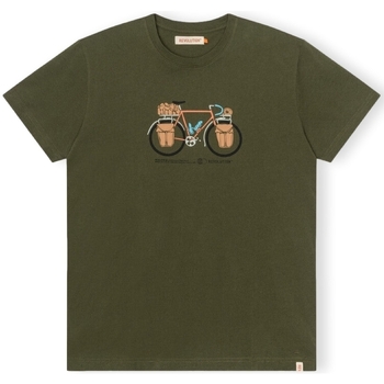 Υφασμάτινα Άνδρας T-shirts & Μπλούζες Revolution T-Shirt Regular 1344 PAC - Army Green