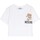Υφασμάτινα Αγόρι Μπλουζάκια με μακριά μανίκια Moschino HUM04KLAA02 Άσπρο