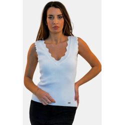 Υφασμάτινα Γυναίκα Μπλούζες Fracomina FR24ST4011K41601 Λευκό