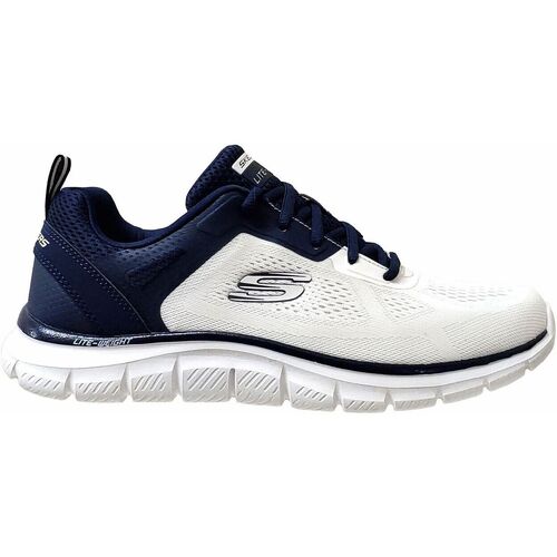Παπούτσια Άνδρας Χαμηλά Sneakers Skechers Track broader Άσπρο
