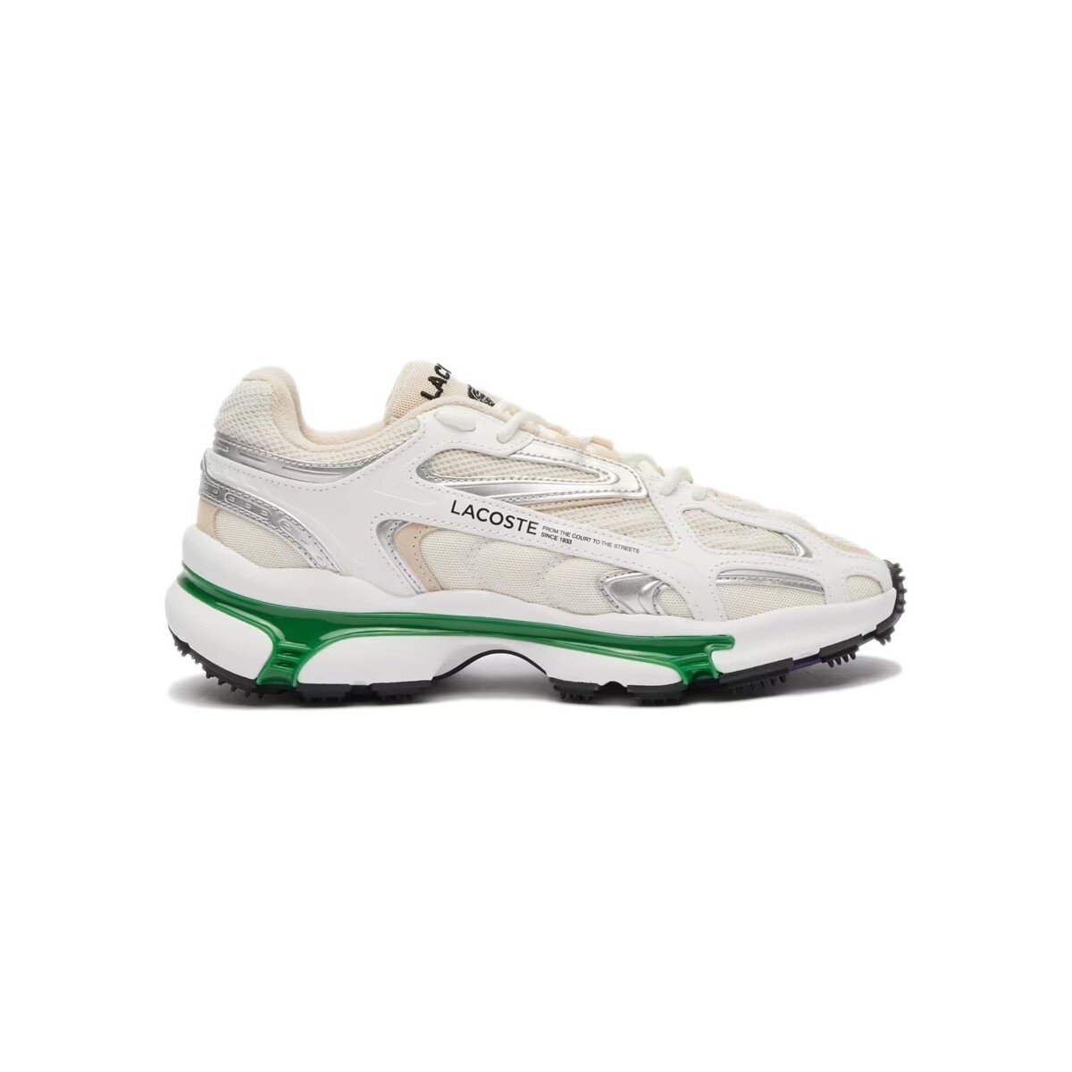 Xαμηλά Sneakers Lacoste L003 2K24 – White/Green