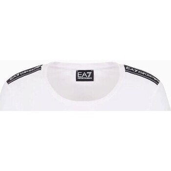 Υφασμάτινα Γυναίκα T-shirts & Μπλούζες Emporio Armani EA7 3DTT44 TJ6SZ Άσπρο