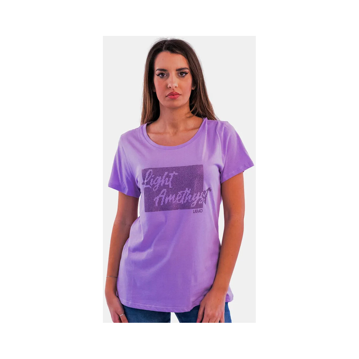 Υφασμάτινα Γυναίκα T-shirts & Μπλούζες Liu Jo TA4195-J6040 Viola