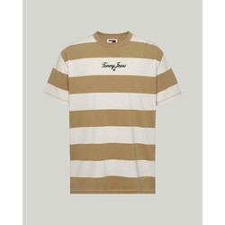 Υφασμάτινα Άνδρας T-shirt με κοντά μανίκια Tommy Hilfiger DM0DM18655AB0 Brown