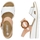 Παπούτσια Γυναίκα Σανδάλια / Πέδιλα Rieker 67476 Άσπρο