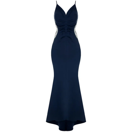 Υφασμάτινα Γυναίκα Φορέματα Rinascimento CFC0117706003 Σκούρο μπλε