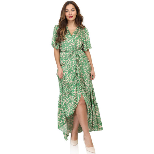 Υφασμάτινα Γυναίκα Φορέματα La Modeuse 69836_P162459 Green